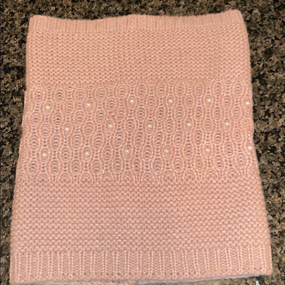 Blush Betsey Johnson Cowl scarf